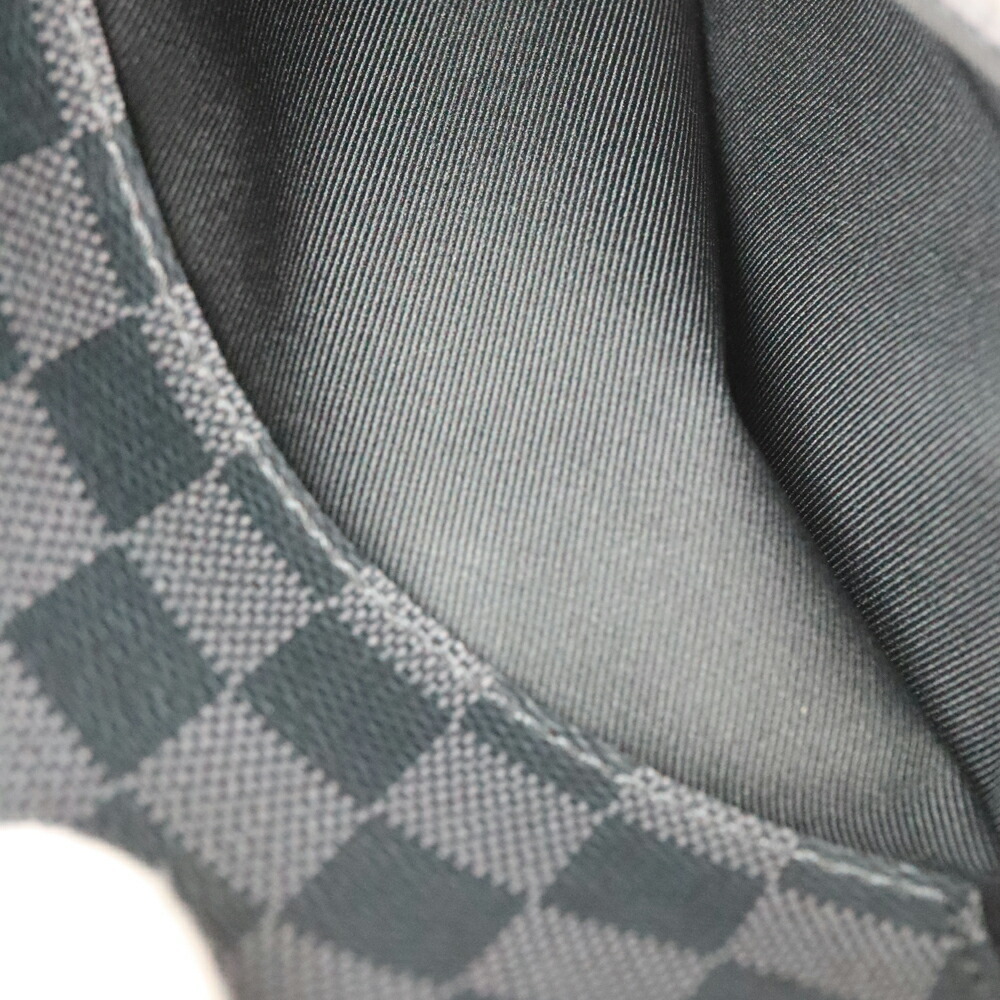 Louis Vuitton Gray Damier Bag Shoulder Graphite PM District - Picture 14 of 14